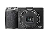 Ricoh GR III Ultimate-Schnappschusskamera Premium-Kompaktkamera 24MP APS-C-Sensor 28 mm F2.8 Hochwertiges GR-Objektiv Kleine und kompakte digitale Pocketkamera Shake Reduction auf 4 Achsen 3,0" LCD