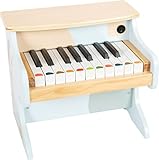 small foot Klavier "Groovy Beats" aus Holz, für die musikalische Früherziehung, inkl. Notenblatt, ab 3 Jahren, 12256