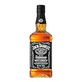Jack Daniel's Old No. 7 - Tennessee Whiskey - Karamell, Vanille und Noten von Eichenholz - 0.7L/ 40% Vol. Bourbon Whisky