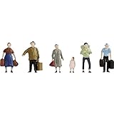 NOCH® Figuren Reisende Spur N handbemalte Modellfiguren Miniaturfiguren stehend