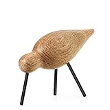 Normann Copenhagen Figur, Schwarz, Höhe 11 cm - 15 x 5,5 cm