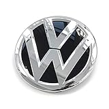 Volkswagen 3G0853601BDPJ Emblem vorn Kühlergrill Emblem Logo chrom schwarz, ohne Front Assist