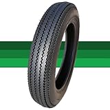 4.00-17 Reifen, 4.00 17 Vorderreifen für Motorrad, Sägezahn-Profil, 1 Stück, für Cruiser, Chopper, Custom-Bikes, Schlauchtyp