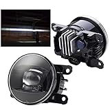 Neue Generation LED Nebelscheinwerfer Paar für For.d Focus MK2 3 FIESTA MK6 7 8 Escort Edge Ecosport Explorer Raptor C-MAX FUSION Ranger Taurus X TRANSIT 2001-2010 2011 2012 2013 14 15 16 17