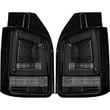 Rückleuchten Set Voll Lightbar für T5 Bj. 03-09 schwarz Heckklappe
