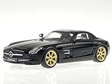 Ixo Mercedes C197 SLS AMG Lorinser RSK8 schwarz Modellauto MOC118 1:43