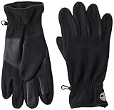 Timberland Herren Performance-Fleece Touchscreen-Technologie Handschuhe für kaltes Wetter, Schwarz, X-Large