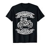 Unterschätze niemals einen alten Mann auf einem Motorrad T-Shirt