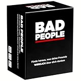 BAD PEOPLE Dyce Games Deutsch | Spieleabend Erwachsene lustig | was Denken die Anderen über Dich? | Partyspiele | 3 verrückte Spielvarianten | Gesellschaftsspiele | Für 3-10 Spieler ab 17 Jahren