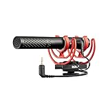 RØDE VideoMic NTG Premium-USB/Kamera-Mikrofon mit zahlreichen Schaltmöglichkeiten und Funktionen für Videoaufnahmen, Content Creation, Sprachaufnahmen, Podcasting und Video-Calls