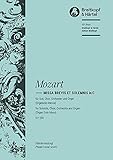 Missa brevis C-dur KV 259 - Orgelsolo-Messe - Breitkopf Urtext - Klavierauszug (EB 8692)