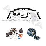 AHK Anhängerkupplung mit Elektrosatz 7 polig für Mercedes W211 E-Series 2002- Stufenheck Anhängevorrichtung Hängevorrichtung - starr, mit angeschraubtem Kugelkopf