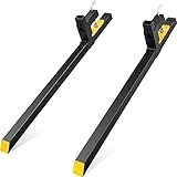 VEVOR Palettengabel 1490x70x230mm Gabelträger 907kg Tragfähigkeit Gabelzinken 149cm Gesamtlänge mit 109,2cm-Gabelblatt Gabelstapler Gabelstaplerzinken Frontlader Palettenrahmen