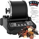 Rock Tumbler Kit Steintrommel Set Elektrisch Poliermaschine Steinschleifmaschine 9-Tage-Timer 9-Gang-Einstellungen STEM Wissenschafts-Hobby-Kit für Kinder Erwachsene