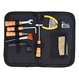 MTLavish Guitar String Strinder Tool Kit ideal für die Wartung und Reparatur verschiedener Streichinstrumente Dieses Gitarren -Tool -Kit ist mit einem Gummihammer und einem