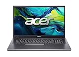 acer Aspire 17 (A17-51M-77Z7) Laptop, 17" FHD IPS Display, Intel Core i7-13620H, 16 GB RAM, 512 GB SSD, Intel UHD Graphics, Windows 11, QWERTZ Tastatur, grau