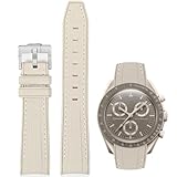 AIYIRUO Uhrenarmbänder Kompatibel mit Omega x Swatch Armband MoonSwatch,Ersatzband Armband 20mm Gummi Omega X Swatch Moonswatch Speedmaster Ersatzbandfür Männer und Frauen