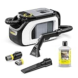 Kärcher Waschsauger SE 3 Compact Home Shoe N1, Aufnahmeleistung: 500 W, Frischwassertank: 1,7 l, Fläche: 2,76 m2, Gewicht: 4,1 kg, inkl. Shoe!Cleaner, Waschfugendüse und natürlichem Reinigungsmittel
