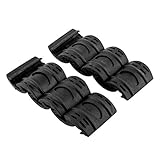 OAREA Taktische Airsoft AR 15 zubehör 12 stücke Gummi Picatinny Ladder Rail Panel Handschutz Beschützer Beständige Abdeckung für Jagd