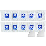 10 Premium Staubsaugerbeutel kompatibel für Philips FC 8650 Expression