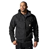 Carhartt Herren Jacke Workwear Full Swing Loose Fit Washed Duck Insulated Active Jacke – Bewegungsfreiheit trifft auf robuste Wärme - Schwarz -S