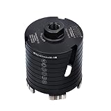 BTEC – Diamant Dosensenker 82 mm mit M16-Aufnahme + 80 mm Nutzlänge – Dosenbohrer für Mauerwerk, Kalksandstein, Ziegel, Poroton, Putz uvm. – Diamant Bohrkrone