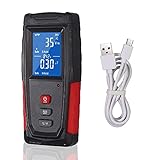 CAMWAY EMF Meter EMF Messgerät, Mini Tragbar Elektromagnetische Strahlung Detektor digitales Strahlenmessgerät, Feld Magnetfeld Dosimeter Detektor mit Ton, Licht Alarm, und Strahlungsbewertung