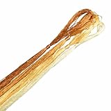 MINGGUXIUYI 4 Farben reine Maulbeerseide à 22 m, edles Seidengarn für feine Handarbeiten und Kunststickerei (13)