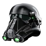 Star Wars The Black Series Imperialer Death Trooper elektronischer Premium Helm, Rollenspielartikel für Erwachsene