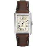 Fossil Carraway Uhr für Herren, Quarz-Dreizeigerwerk mit Leder- oder Edelstahlarmband