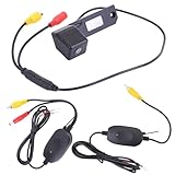 Rückfahrkamera Kennzeichenbeleuchtung 170° Breite Wasserdicht Backup Rückfahrkamera Einparkhilfe Kamera für V-W Multivan Caravelle T5 T5.1 T6 Transporter Kennzeichenbeleuchtung