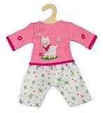 Heless 2935 - Bekleidungs-Set für Puppen im Alpaka Oskar Design, 2 teilig mit Pullover und Hose, Größe 35-45 cm