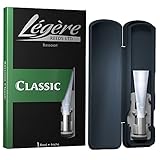 Légère Reeds - Bassoon Reed, Blattstärke Medium (DRBM) - Hochwertiges synthetisches Holzblasrohr