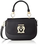 Love Moschino Damen BORSA A SPALLA Umhngetasche, Schwarz, Einheitsgröße