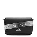 Armani Exchange Damentasche 942912CC783 WHITE, Black, Rozmiar uniwersalny, Retro, Schwarz, Rozmiar uniwersalny, Retro