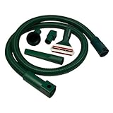 eVendix Saugschlauch,Schlauch + Düsenset mit Ovalprofil kompatibel mit Vorwerk 130, 131, 135, 136, 140