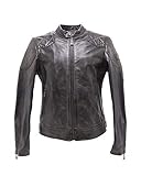 Belstaff Herren Jacken 71020820 Outlaw 2.0 Black Leder Schwarz