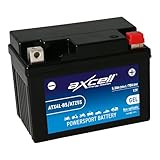 AXCELL Batterie 12V YTX4L-BS GEL (High Capacity) 50314 passend für Honda AFS Wave 110i 110 JC51 2012-2016