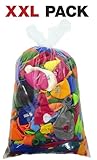 1,8 kg Beutel Luftballon Fehldrucke bunt gemischt mit ca. 500 Stück 25-40cm Durchmesser Ideal für Hochzeiten, Abifeiern, Firmenanlässe und Geburtstage