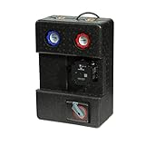 SUNEX® Pumpengruppe für Heizkreis GPO S DN25 mit GRUNDFOS UPM3S Auto 25-60 Umwälzpumpe & Dreiwege-Mischventil – Heizkreisstation mit Thermometern, AG 1½″ / IG 1″, max. 90 °C, Wärmedämmung