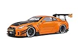 Solido 421188400 Nissan GTR R35, LB Works Type 2, 2020, Modellauto, Maßstab 1:18, orange