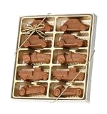 Geschenkverpackung Oldtimer Autos Edelvollmilch 100g