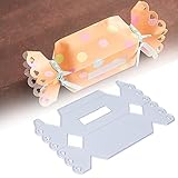 Box Sterben Candy Box Form Stanzungen Präge Schablone Dekorative Metall Stanzformen für DIY Handwerk Scrapbooking Vorlagen