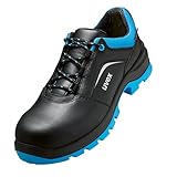Uvex 2 Xenova Arbeitsschuhe - Sicherheitsschuhe S2 SRC ESD - Blau-Schwarz, Größe:44