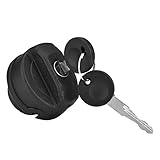 Tankdeckel,Duokon Auto Tankdeckel, Kraftstoff Benzin Verschluss Tankdeckel w / 2 Tasten abschließbar für 1947-2003 191201551