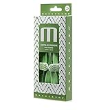 Pigna, MONOCROMO PATTERN Schnurpaket mit Anhängern, grün