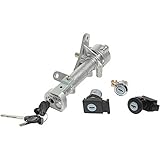 Schlosssatz für Suzuki Burgman AN250, AN400 (-02), Silber