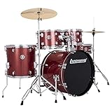 Ludwig Accent Fuse 5PC Drum Set Red Sparkle - Drum-Set