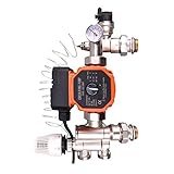 Pumpengruppe fussbodenheizung heizkreisverteiler pumpe heizung festwertregelset für fußbodenheizung DN25 (Typ 1)