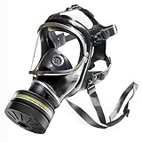 Dräger Panorama Nova RA – Atemschutz-Vollmaske inkl. Zivilschutz-Filter – Wiederverwendbare Vollmaske mit umfassendem biologischem und chemischem Notfallschutz